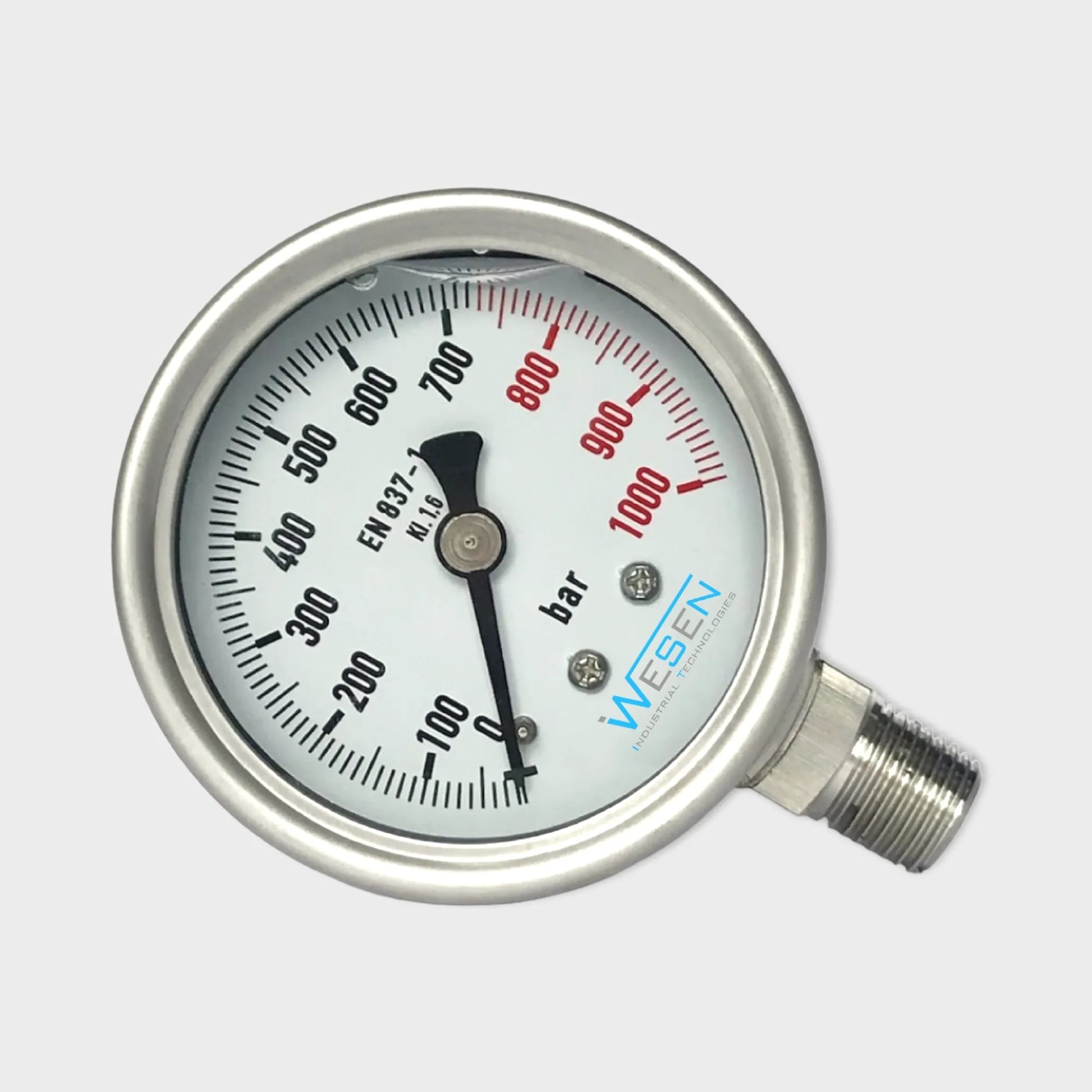 High pressure hydraulic online gauge