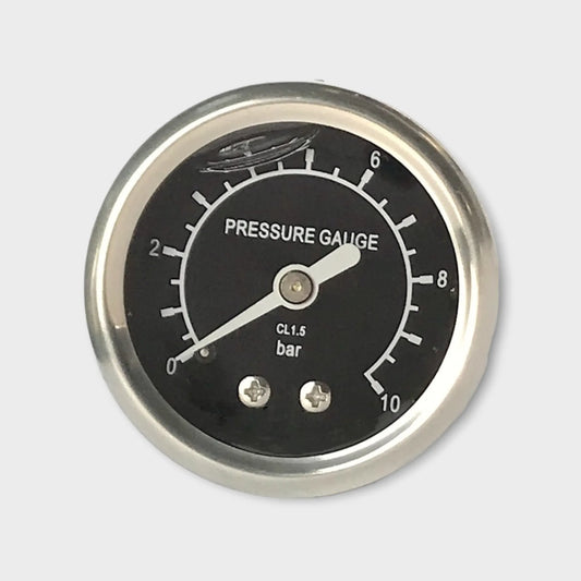 40mm Oil Pressure Gauge 10 bar Liquid Manometer